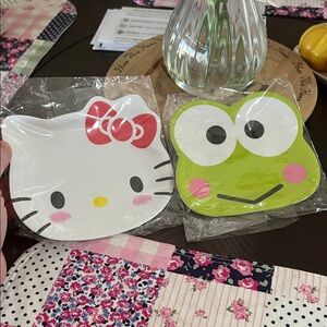 New bundle Hello Kitty and Keroppi jewlery dish